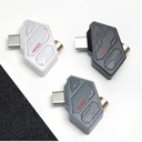HIDIZS SD2: Mini DAC/AMP USB-C a 3.5mm | Diseño Angulado 45° | Chip ESS ES9270 | Audio Hi-Res 32-bit/384kHz | DSD128