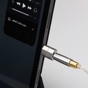 ddHiFi TC35M2: Adaptador DAC USB-C a 3.5mm | Cuerpo Unibody de Aluminio | Audio Hi-Res 32-bit/384kHz | Ultra Compacto | Sin Cables