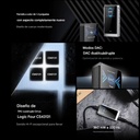 Shanling UA6: Dongle DAC/AMP Flagship | Quad DAC (4 x CS43131) | 361mW Potencia | Sistema de Energía Híbrido | Pantalla OLED 1.3" | Salida 3.5mm y 4.4mm