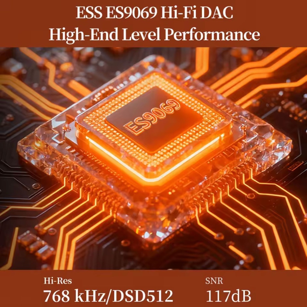 Shanling UA7: Dongle DAC/AMP de Alta Potencia | ESS ES9069 | 577mW Balanceado | Modos Híbridos Tubo/Transistor | Pantalla OLED 0.87" | Hi-Res 768kHz DSD512