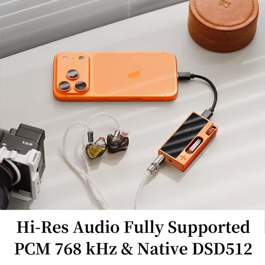 Shanling UA7: Dongle DAC/AMP de Alta Potencia | ESS ES9069 | 577mW Balanceado | Modos Híbridos Tubo/Transistor | Pantalla OLED 0.87" | Hi-Res 768kHz DSD512