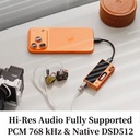 Shanling UA7: Dongle DAC/AMP de Alta Potencia | ESS ES9069 | 577mW Balanceado | Modos Híbridos Tubo/Transistor | Pantalla OLED 0.87" | Hi-Res 768kHz DSD512