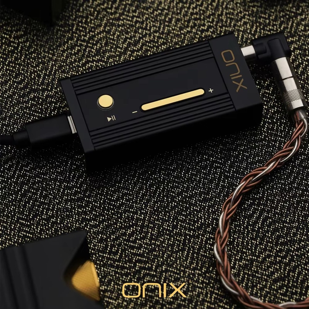 ONIX Alpha XI1: DAC/AMP Balanceado Portátil | Dual CS43198 Flagship | 500mW Potencia | Pantalla OLED | Sonido Británico Clásico | Salidas 3.5mm & 4.4mm