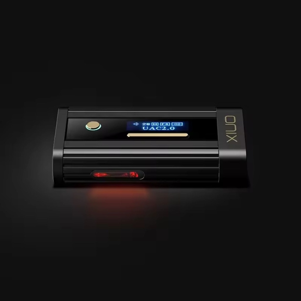 ONIX Beta XI2: Dongle DAC/AMP Híbrido | Dual JAN6418 Vacuum Tubes | Dual CS43198 | 550mW Potencia | Pantalla OLED 0.87" | Sonido Analógico Premium