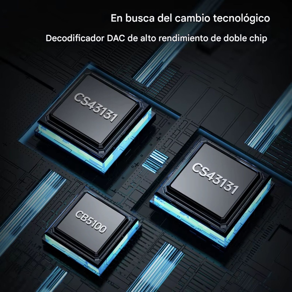 TRN Black Pearl: DAC/AMP Balanceado Portátil | Dual CS43131 | 3.5mm & 4.4mm | PCM 384kHz DSD256 | Cuerpo de Aluminio CNC