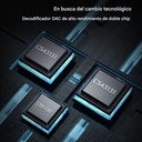 TRN Black Pearl: DAC/AMP Balanceado Portátil | Dual CS43131 | 3.5mm & 4.4mm | PCM 384kHz DSD256 | Cuerpo de Aluminio CNC