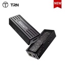 TRN TE PRO: DAC/AMP Balanceado Portátil | Dual CS43198 Flagship | Pantalla OLED | 240mW Potencia | Salida Óptica S/PDIF | PCM 768kHz DSD256