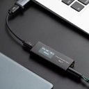 Cayin RU7: DAC/AMP R-2R 1-Bit Portátil | 400mW Potencia | Salida de Línea (LO) | DSD Nativo | All-to-DSD 256 | Balanceado 4.4mm