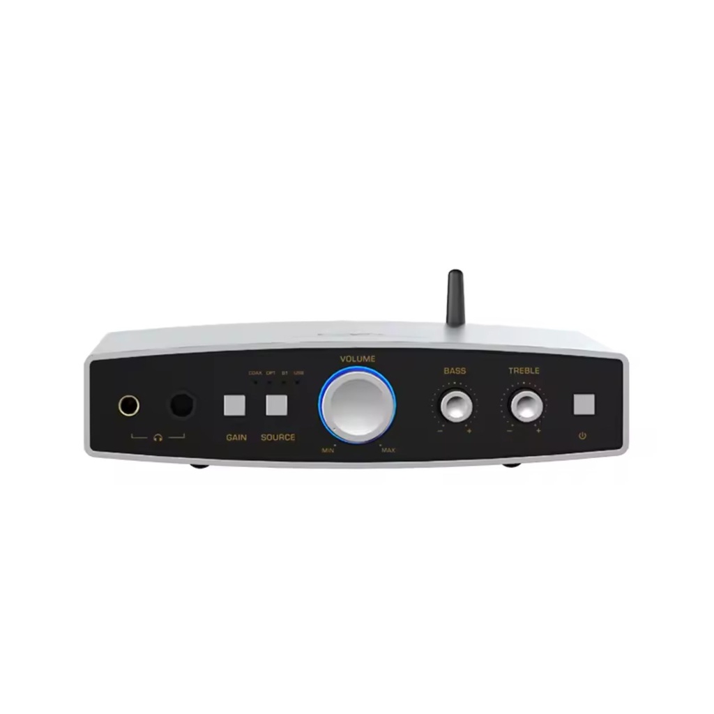 Shanling EH2: DAC/AMP de Escritorio R2R 24-Bit | 4350mW de Potencia | Modos NOS/OS | Controles Físicos Bass/Treble | Bluetooth 5.2 LDAC