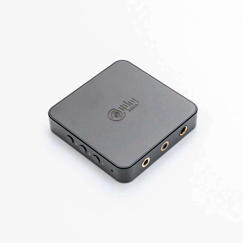 HiBy FD3: DAC/AMP Portátil Ultra-Compacto | Dual ES9038Q2M | Salidas 3.5mm, 2.5mm y 4.4mm | Control de Volumen Físico | DSD512