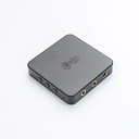 HiBy FD3: DAC/AMP Portátil Ultra-Compacto | Dual ES9038Q2M | Salidas 3.5mm, 2.5mm y 4.4mm | Control de Volumen Físico | DSD512