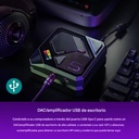 HiBy FD5: DAC/AMP de Escritorio Cyberpunk | Quad AK4493 | 1523mW Potencia | Amplificación Clase A/AB | Bluetooth LDAC | Salida 4.4mm