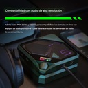 HiBy FD5: DAC/AMP de Escritorio Cyberpunk | Quad AK4493 | 1523mW Potencia | Amplificación Clase A/AB | Bluetooth LDAC | Salida 4.4mm
