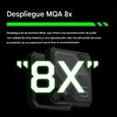 HiBy FD5: DAC/AMP de Escritorio Cyberpunk | Quad AK4493 | 1523mW Potencia | Amplificación Clase A/AB | Bluetooth LDAC | Salida 4.4mm