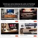 Fosi Audio GR40: DAC/AMP de Tubos para Escritorio | ESS9028Q2M | Válvulas GE 5654W | Bluetooth 5.1 aptX HD | Controles de Tono Físicos | Salida RCA / 3.5mm