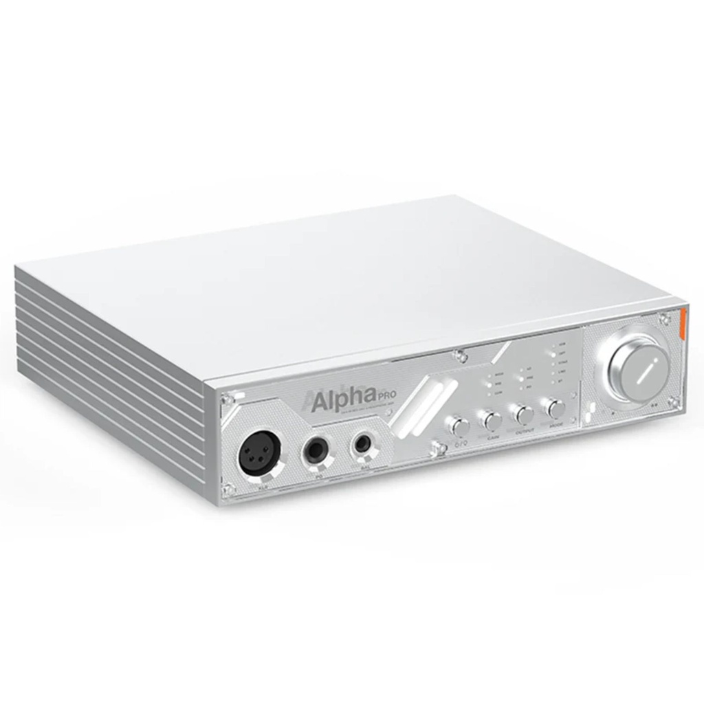 D&A Alpha PRO: DAC/AMP de Escritorio Flagship | ES9039MSPRO | 6000mW Potencia | Amplificación Discreta | Bluetooth LDAC | Diseño Transparente