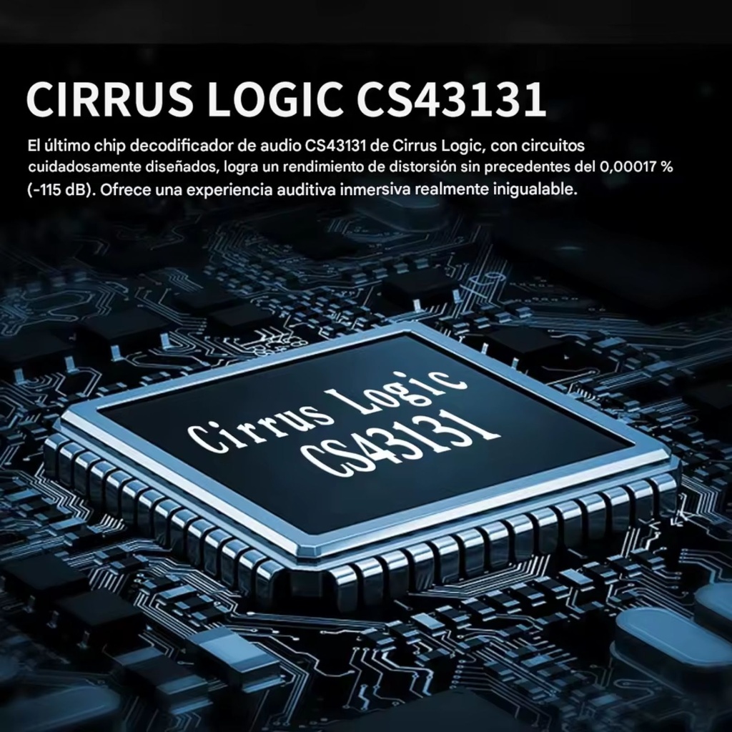 SMSL DS100: Mini DAC/AMP de Escritorio | Chip CS43131 | Salidas 4.4mm y 6.35mm | MQA y DSD256 | USB Plug & Play