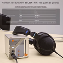 SMSL DS300: DAC/AMP de Escritorio | Diseño Cyberpunk | Chip ES9039Q2M | 1500mW | Salidas XLR y 4.4mm | Bluetooth 5.1 LDAC