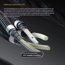 ROSESELSA x AAV CJ20: Audífonos In-Ear Planar Magnéticos | Driver 14.2mm | Tuning para Rock/Metal | Cable Modular 3.5mm/4.4mm