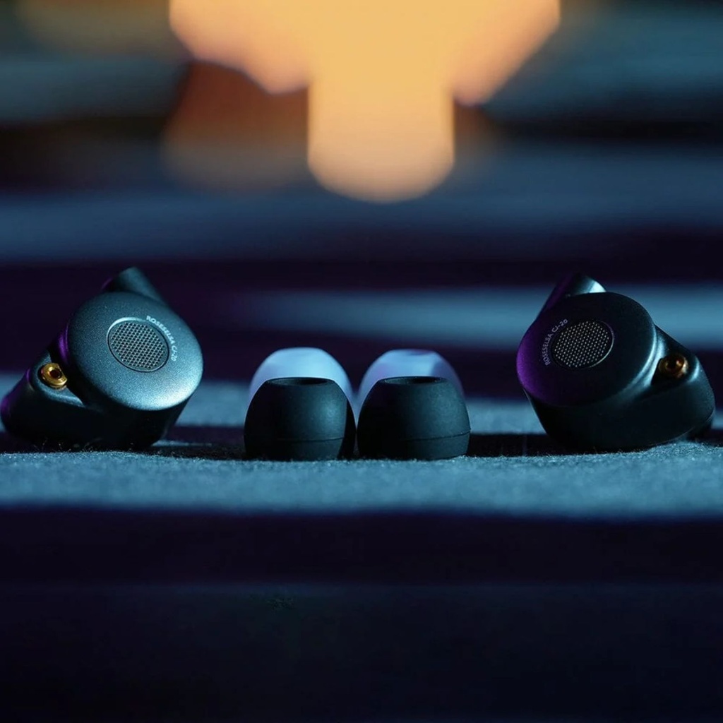 ROSESELSA x AAV CJ20: Audífonos In-Ear Planar Magnéticos | Driver 14.2mm | Tuning para Rock/Metal | Cable Modular 3.5mm/4.4mm