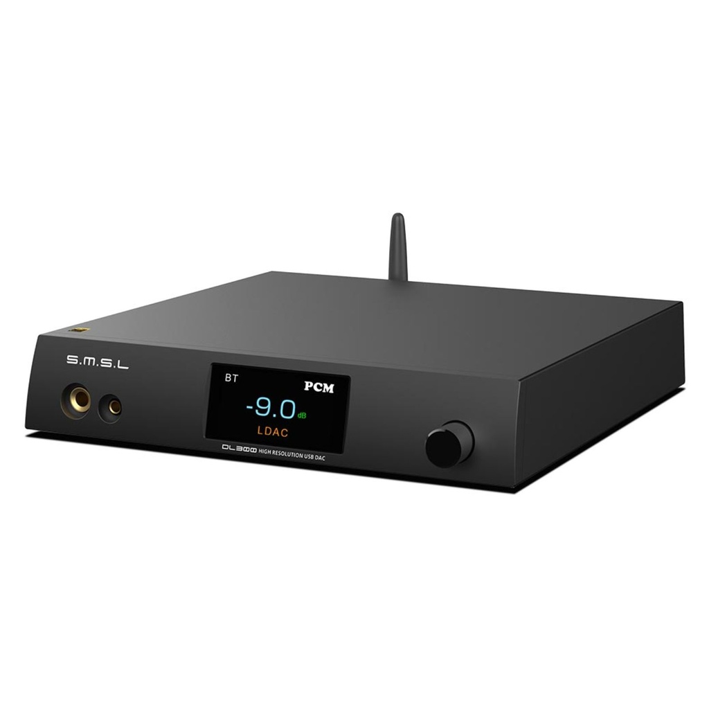 SMSL DL300: DAC/AMP Flagship de Escritorio | AK4191 + AK4499EX | 1000mW | Salidas XLR y 4.4mm | Entradas I2S y Bluetooth LDAC