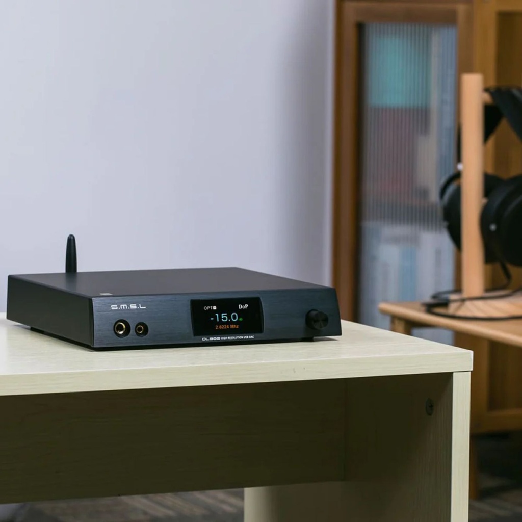 SMSL DL300: DAC/AMP Flagship de Escritorio | AK4191 + AK4499EX | 1000mW | Salidas XLR y 4.4mm | Entradas I2S y Bluetooth LDAC