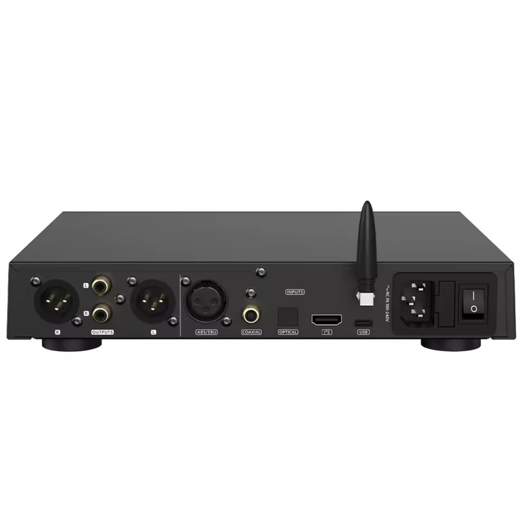 SMSL DL400: DAC/AMP Flagship | Chip ES9039MSPRO | 3000mW Potencia | Entradas I2S y AES/EBU | Salidas XLR y 4.4mm | Bluetooth LDAC