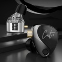 KZ CASTOR: Audífonos In-Ear - Doble Driver Dinámico Ajustable (Harman Target)