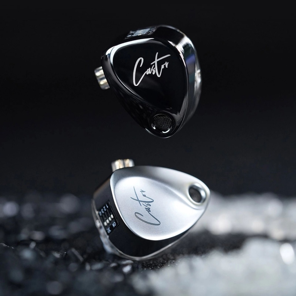 KZ CASTOR: Audífonos In-Ear - Doble Driver Dinámico Ajustable (Harman Target)