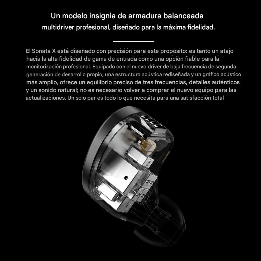 KZ Sonata X | IEM Flagship 28 BA y Sonido Analógico