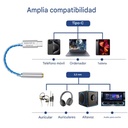 TC03  |  Adaptador DAC Type-C a 3.5mm: Audio Hi-Res en tu Celular