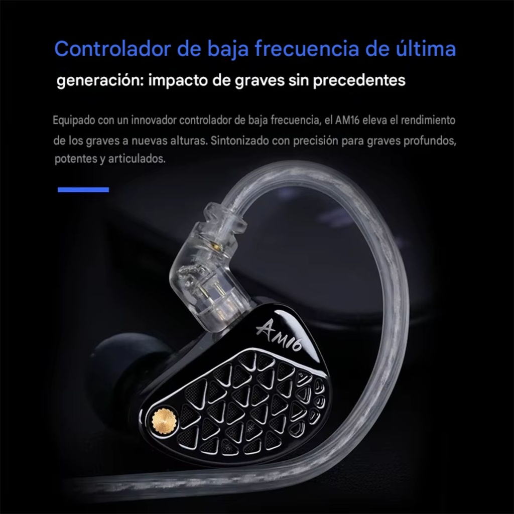 KZ AM16 | IEM 16 Drivers BA para el Audiófilo Purista