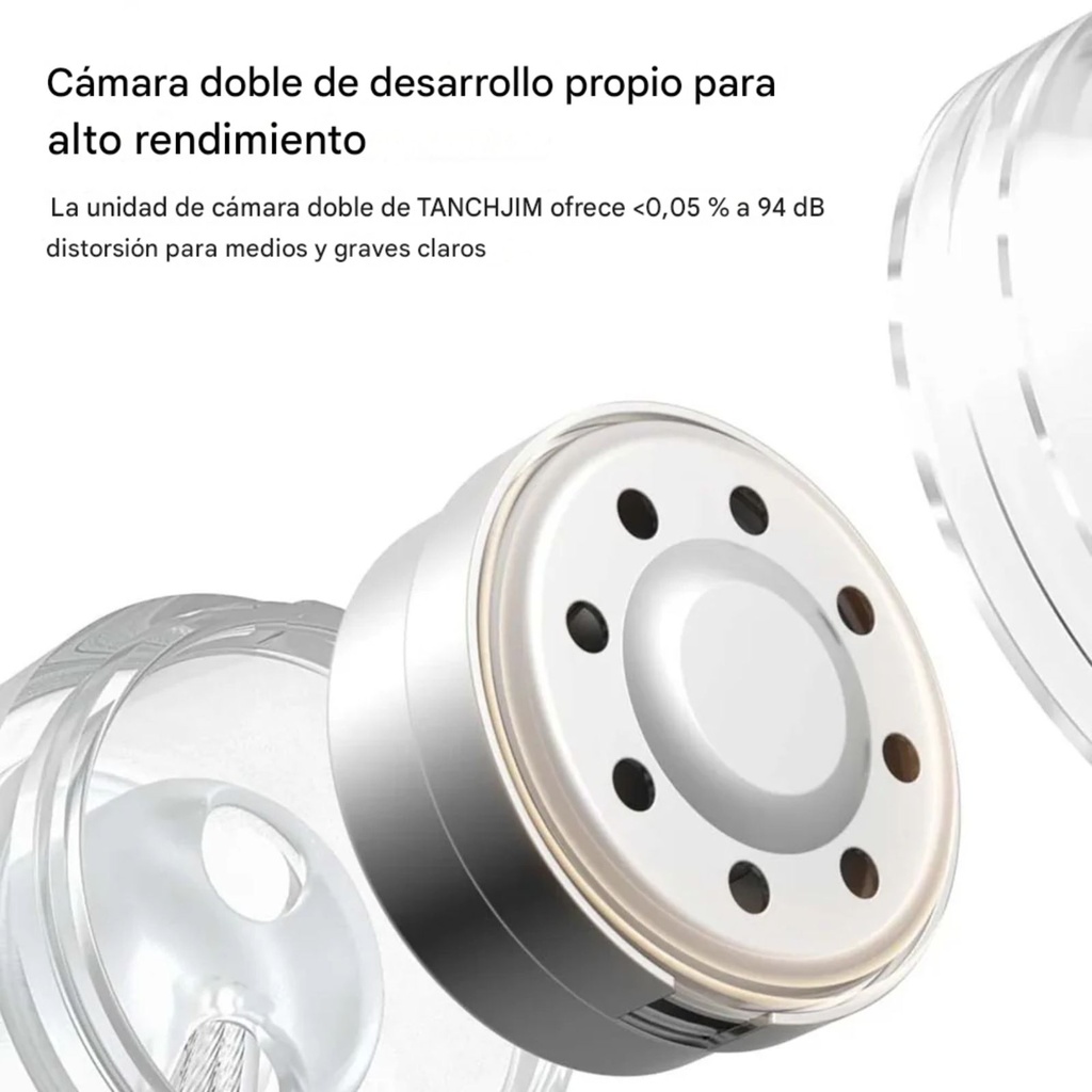 TANCHJIM ZERO ULTIMA | IEM tipo bala para audiófilos
