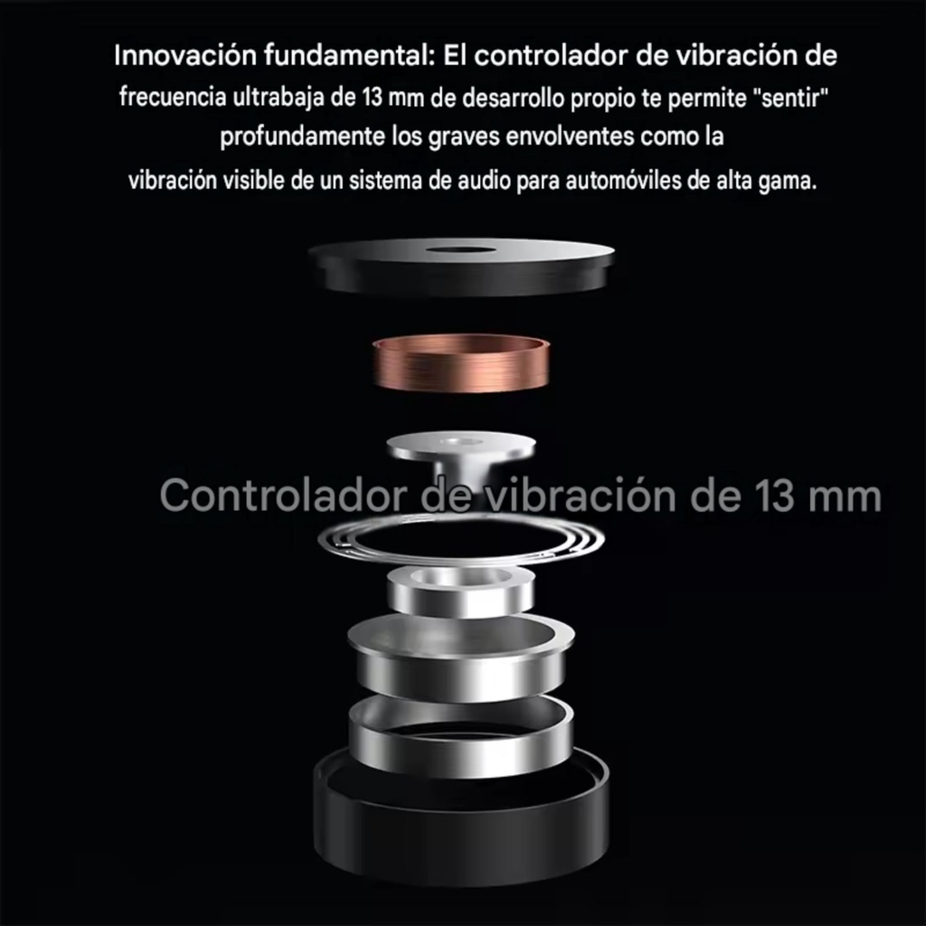 KZ Vibe X | IEM In-Ear Dual-Driver con Bajos Táctiles