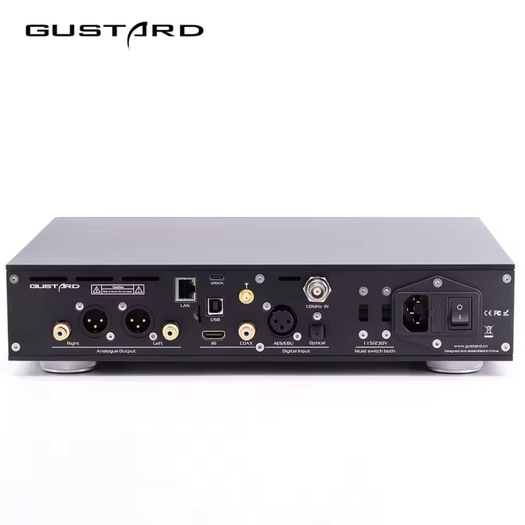 Gustard R26 II | DAC R-2R Discreto y Streamer de Red HiFi