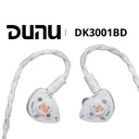 DUNU DK3001BD “Brain Dance” — IEM trihíbrido 1 Dynamic + 4 Balanced Armature + 4 Planar · crossover dual-system de 4 vías · MMCX · cable Furukawa OCC 4-core con plugs Q-Lock Mini 3,5 mm / 4,4 mm · carcasa aleación aluminio aeroespacial.