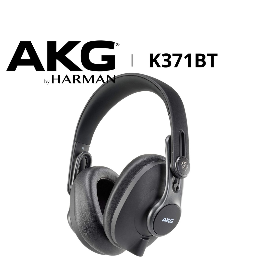 AKG K371BT – audífonos Bluetooth de estudio (40 h)