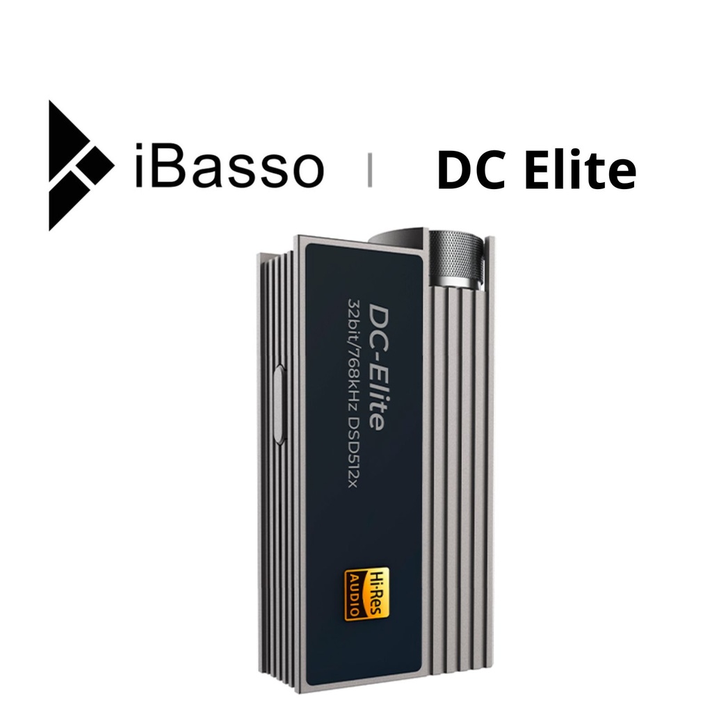 iBasso DC Elite: Dongle DAC USB de Referencia | Chip ROHM BD34301EKV | Salida 4.4mm Balanceada