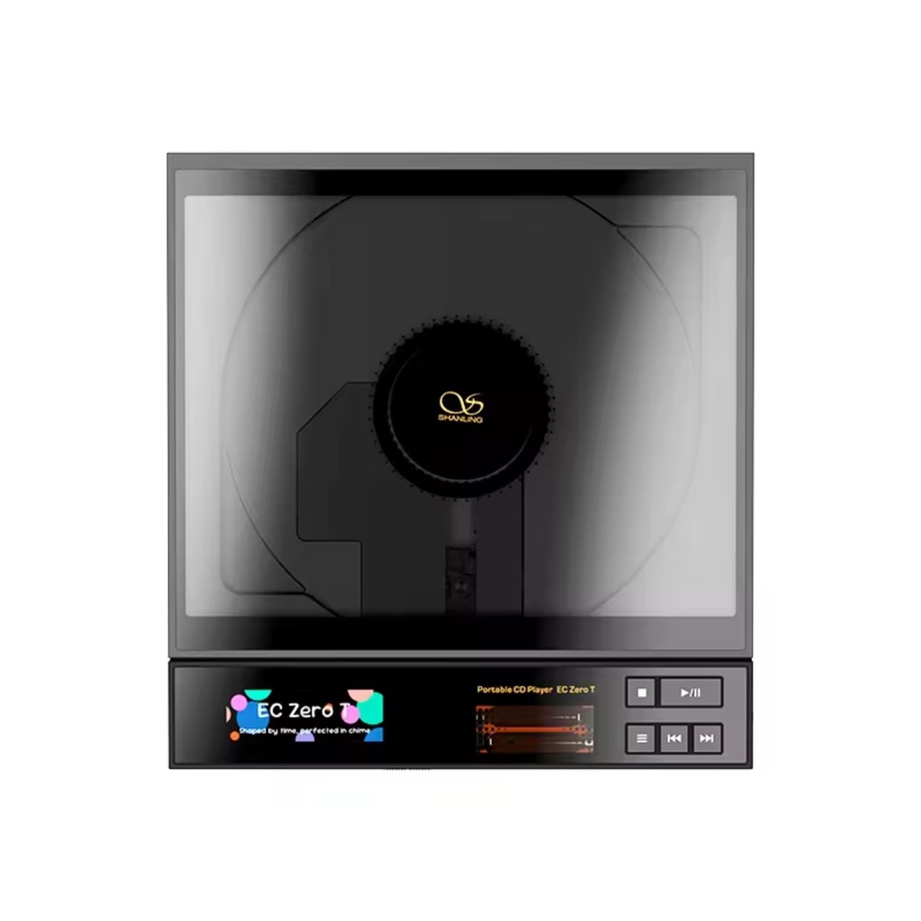 SHANLING EC Zero T: Reproductor de CD de Escritorio | Salida a Válvulas (Tubo 6N11) | DAC Hi-Res