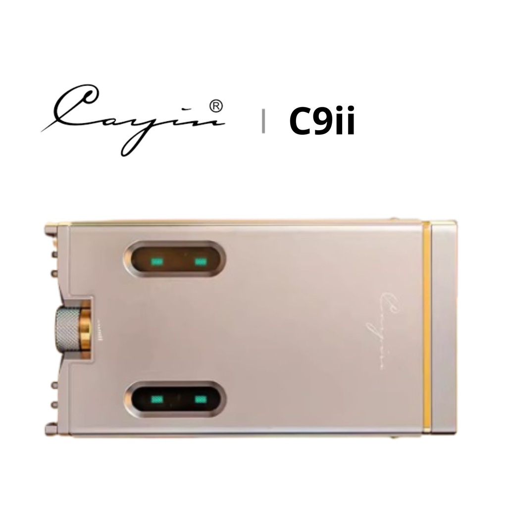 Cayin C9ii: Amplificador Portátil de Referencia | Dual Nutube 6P1 | Clase A/AB Seleccionable | Totalmente Balanceado