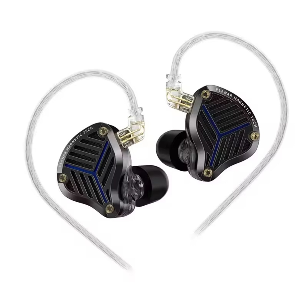KZ PRX: Auriculares In-Ear Planar Magnetic de Nueva Generación | Alta Resolución | Driver Planar de 13.1mm | Cable de Plata