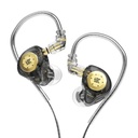 KZ EDX PRO: Audífonos In-Ear (IEM) Hi-Fi | Driver Dinámico Magnético Dual 10mm | Cable Intercambiable