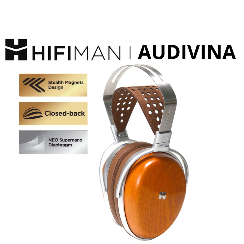 Hifiman AUDIVINA | Audífonos Planar Magnetic Closed-Back