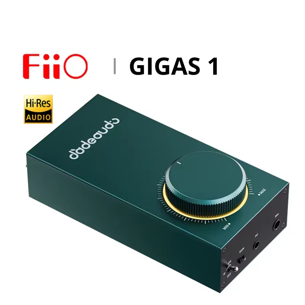 FIIO JadeAudio GIGAS 1 | Amplificador de Auriculares Hi-Fi