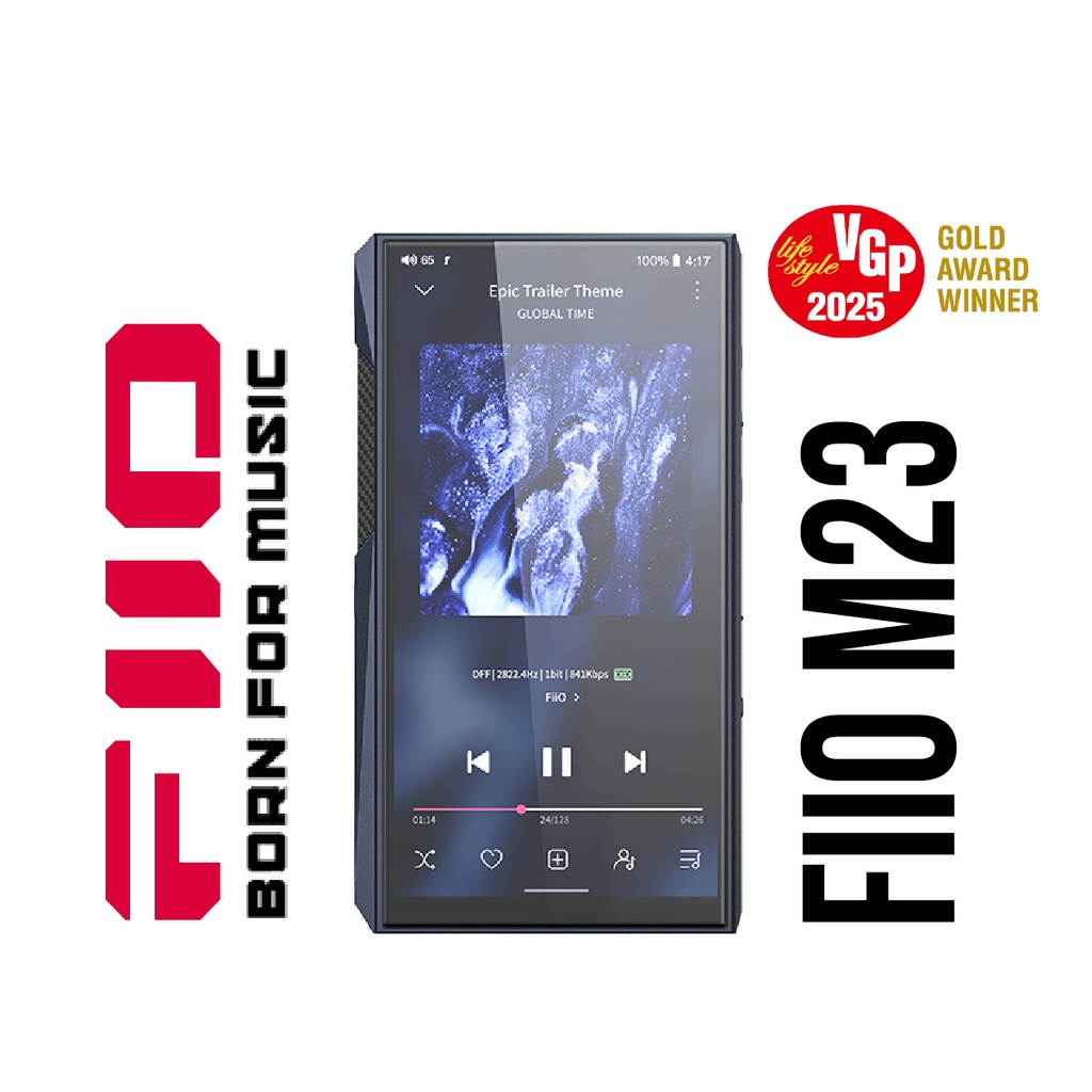 FiiO M23 – Reproductor de Música Portátil Hi-Res