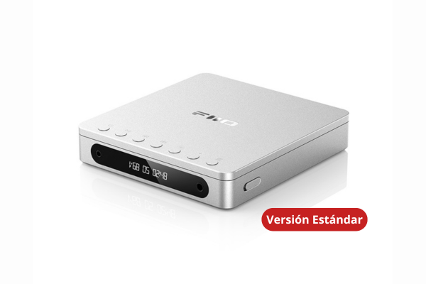 FiiO DM13: Reproductor de CD Portátil Hi-Fi | Salida 4.4mm Balanceada | Bluetooth aptX HD