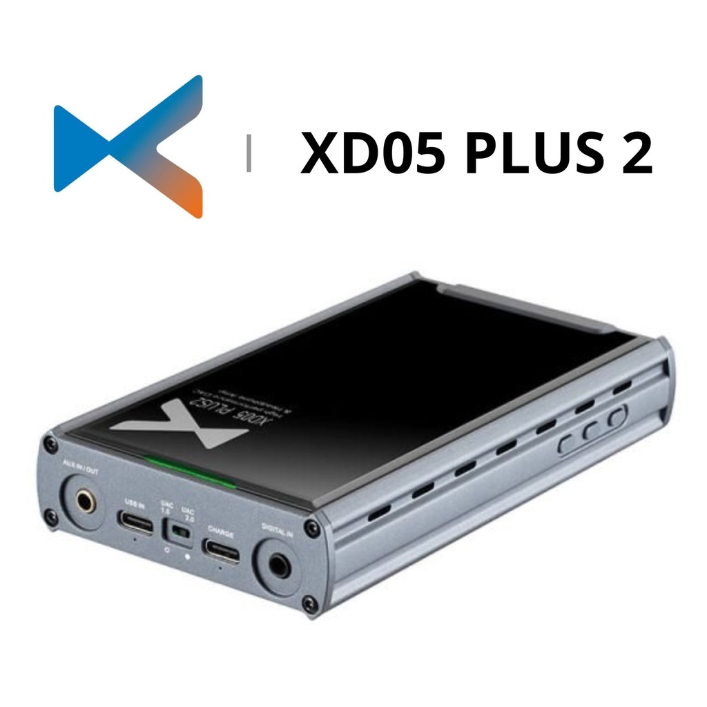 xDuoo XD05 PLUS 2: DAC/Amp Portátil de Alta Potencia | 1200mW | DAC AK4493SEQ | Soporte DSD512 y MQA