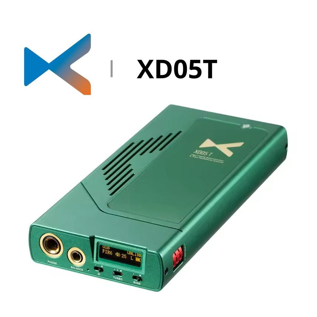 xDuoo XD05T: DAC/Amp Portátil a Tubos | Sonido Analógico | DAC Flagship | Potencia para Auriculares Hi-Fi