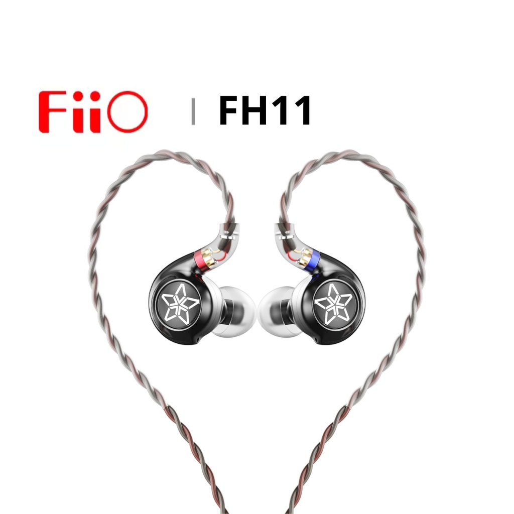 FiiO FH11 – IEM híbrido 1DD + 1BA (2-pin 0.78 mm, jack 3,5 mm)