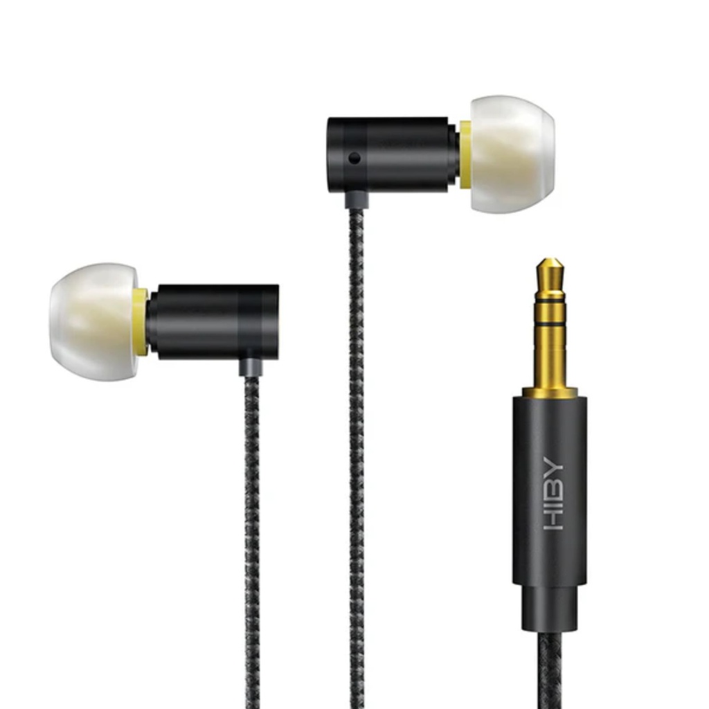 HiBy Yves — IEM “bullet” con driver micro-dinámico de 6 mm y terminación 3,5 mm